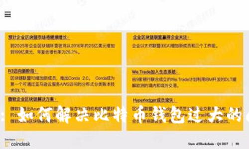 标题: 如何解决比特币钱包过大的问题？