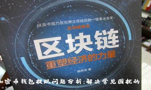 :
加密币钱包提现问题分析：解决常见困扰的方法