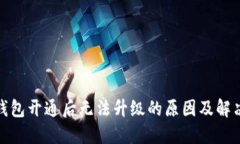 数字钱包开通后无法升级