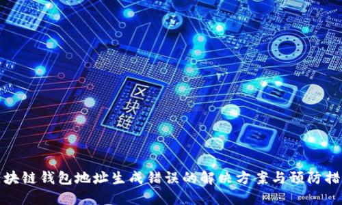 区块链钱包地址生成错误的解决方案与预防措施