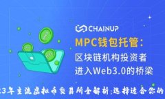   2023年主流虚拟币交易所
